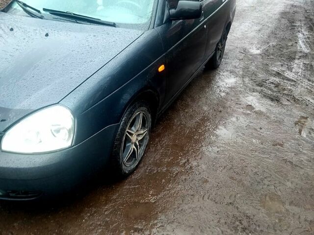 Чорний ВАЗ Priora, об'ємом двигуна 1.6 л та пробігом 90 тис. км за 2100 $, фото 1 на Automoto.ua