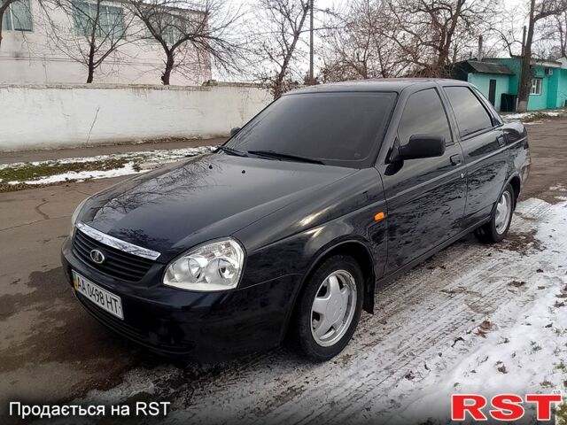 Чорний ВАЗ Priora, об'ємом двигуна 1.6 л та пробігом 148 тис. км за 3000 $, фото 1 на Automoto.ua
