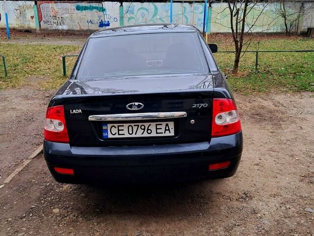Черный ВАЗ Priora, объемом двигателя 1.6 л и пробегом 200 тыс. км за 1500 $, фото 1 на Automoto.ua