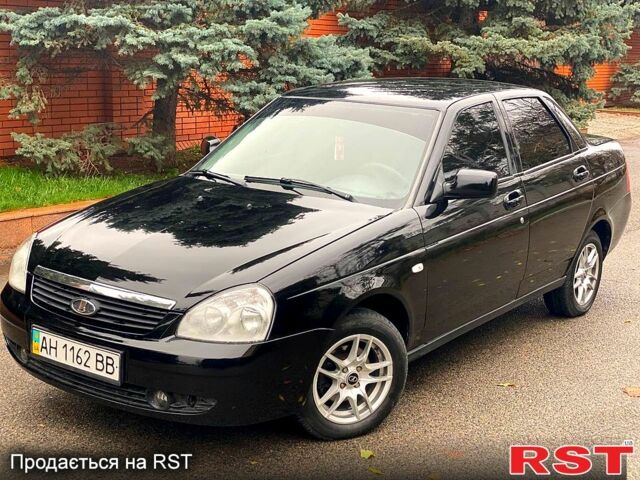 Чорний ВАЗ Priora, об'ємом двигуна 1.6 л та пробігом 182 тис. км за 3200 $, фото 1 на Automoto.ua