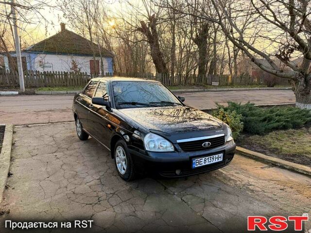 Чорний ВАЗ Priora, об'ємом двигуна 1.6 л та пробігом 1360 тис. км за 2600 $, фото 1 на Automoto.ua