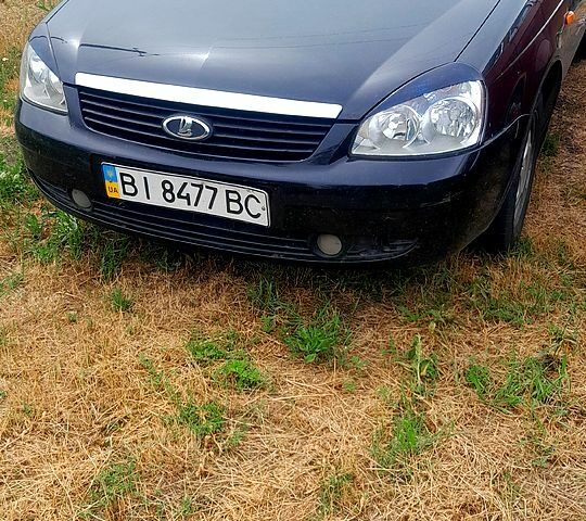 Черный ВАЗ Priora, объемом двигателя 1.6 л и пробегом 34 тыс. км за 2200 $, фото 1 на Automoto.ua