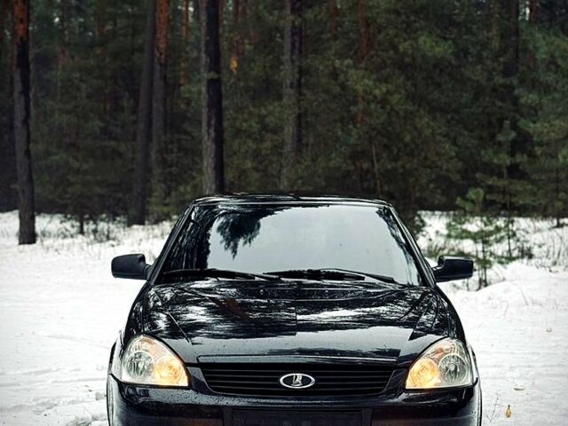 Черный ВАЗ Priora, объемом двигателя 1.6 л и пробегом 1380 тыс. км за 2999 $, фото 1 на Automoto.ua