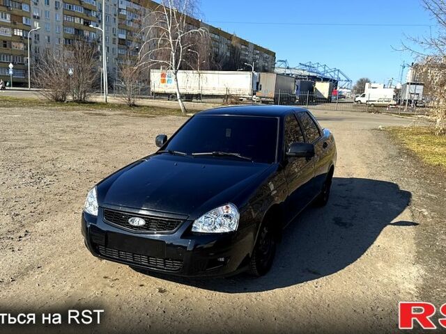 Чорний ВАЗ Priora, об'ємом двигуна 1.6 л та пробігом 210 тис. км за 4199 $, фото 1 на Automoto.ua