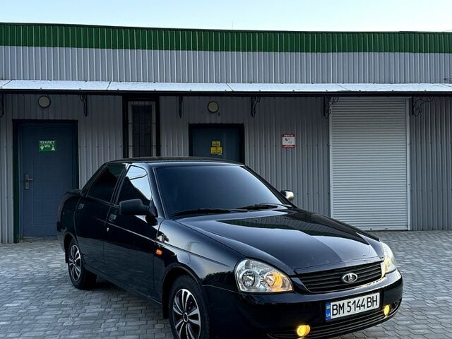 Черный ВАЗ Priora, объемом двигателя 1.6 л и пробегом 131 тыс. км за 3450 $, фото 1 на Automoto.ua