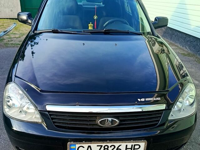 Черный ВАЗ Priora, объемом двигателя 1.6 л и пробегом 48 тыс. км за 3950 $, фото 1 на Automoto.ua