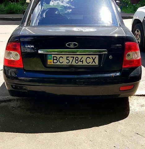 Черный ВАЗ Priora, объемом двигателя 1.6 л и пробегом 278 тыс. км за 2100 $, фото 1 на Automoto.ua