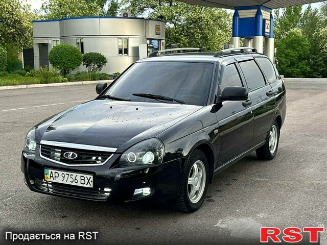 Черный ВАЗ Priora, объемом двигателя 1.6 л и пробегом 133 тыс. км за 3250 $, фото 1 на Automoto.ua