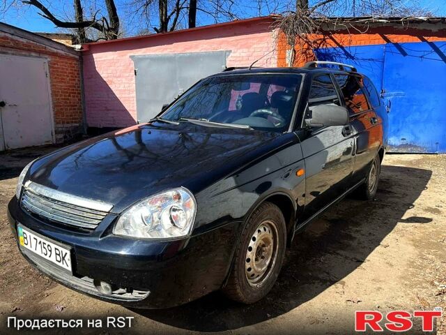 Чорний ВАЗ Priora, об'ємом двигуна 1.6 л та пробігом 185 тис. км за 2600 $, фото 1 на Automoto.ua