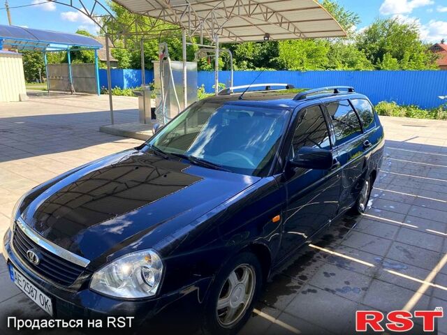 Черный ВАЗ Priora, объемом двигателя 1.6 л и пробегом 240 тыс. км за 1550 $, фото 1 на Automoto.ua