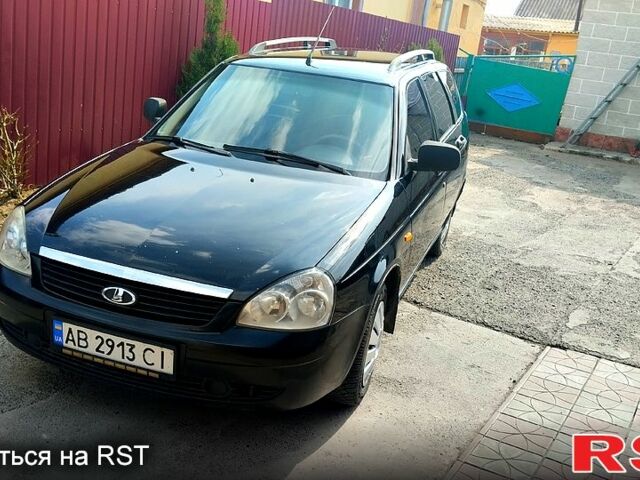 Черный ВАЗ Priora, объемом двигателя 1.6 л и пробегом 180 тыс. км за 2300 $, фото 1 на Automoto.ua