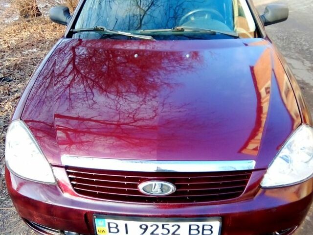 Червоний ВАЗ Priora, об'ємом двигуна 16 л та пробігом 97 тис. км за 2500 $, фото 1 на Automoto.ua
