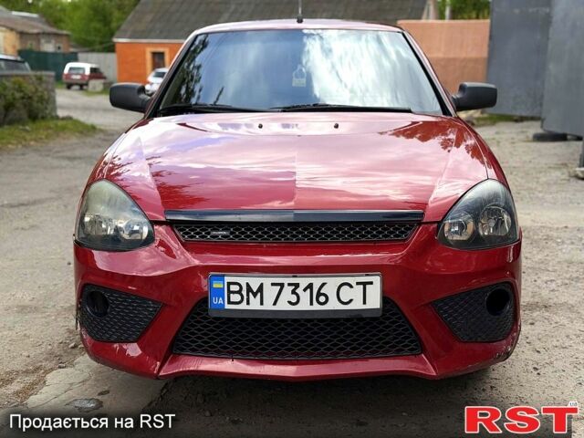 Красный ВАЗ Priora, объемом двигателя 1.6 л и пробегом 127 тыс. км за 2300 $, фото 1 на Automoto.ua