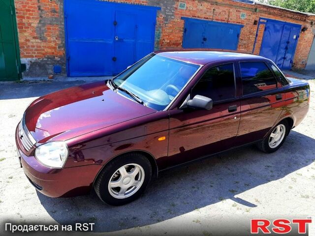 Червоний ВАЗ Priora, об'ємом двигуна 1.6 л та пробігом 120 тис. км за 4500 $, фото 1 на Automoto.ua