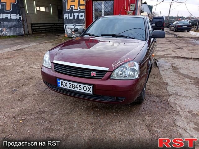 Червоний ВАЗ Priora, об'ємом двигуна 1.6 л та пробігом 160 тис. км за 4200 $, фото 1 на Automoto.ua