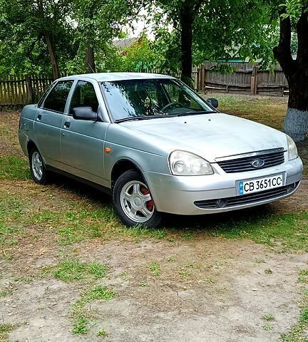 Сірий ВАЗ Priora, об'ємом двигуна 1.6 л та пробігом 206 тис. км за 2100 $, фото 1 на Automoto.ua
