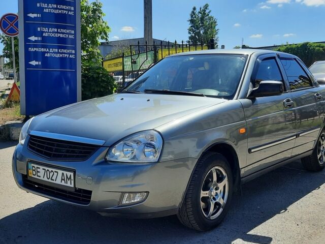 Серый ВАЗ Приора, объемом двигателя 16 л и пробегом 43 тыс. км за 4950 $, фото 1 на Automoto.ua