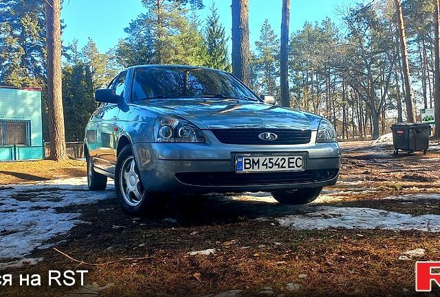 Сірий ВАЗ Priora, об'ємом двигуна 1.6 л та пробігом 162 тис. км за 3000 $, фото 1 на Automoto.ua