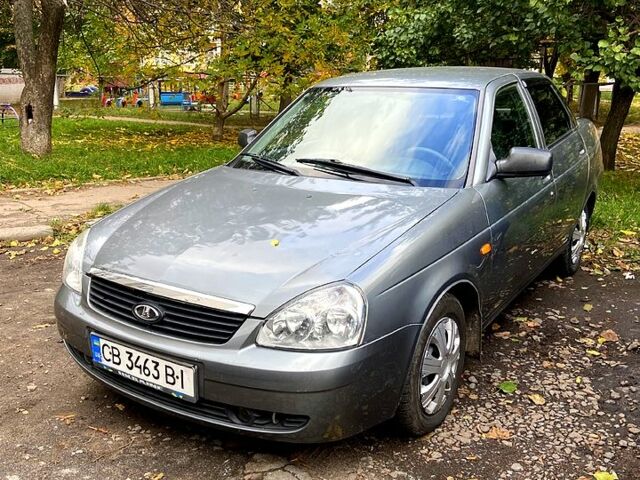 Серый ВАЗ Priora, объемом двигателя 1.6 л и пробегом 197 тыс. км за 2200 $, фото 1 на Automoto.ua