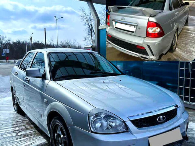 Серый ВАЗ Priora, объемом двигателя 1.6 л и пробегом 130 тыс. км за 3340 $, фото 1 на Automoto.ua