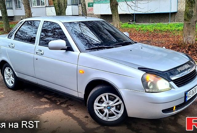 Серый ВАЗ Priora, объемом двигателя 1.6 л и пробегом 163 тыс. км за 2850 $, фото 1 на Automoto.ua
