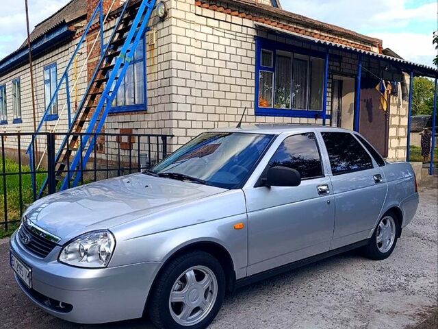 Серый ВАЗ Priora, объемом двигателя 1.6 л и пробегом 53 тыс. км за 4800 $, фото 1 на Automoto.ua