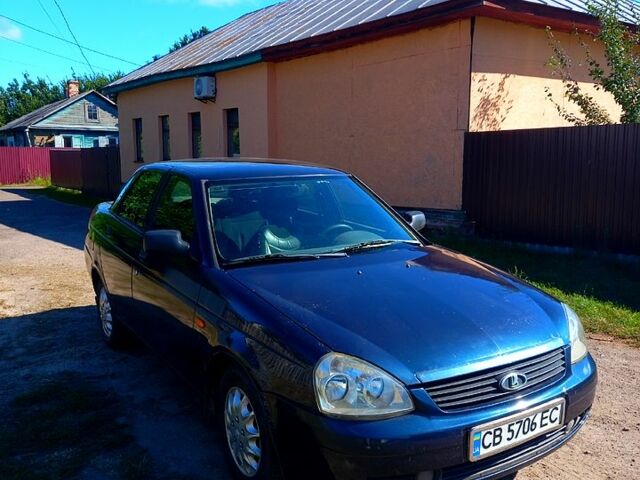 Синий ВАЗ Priora, объемом двигателя 1.6 л и пробегом 163 тыс. км за 2250 $, фото 1 на Automoto.ua