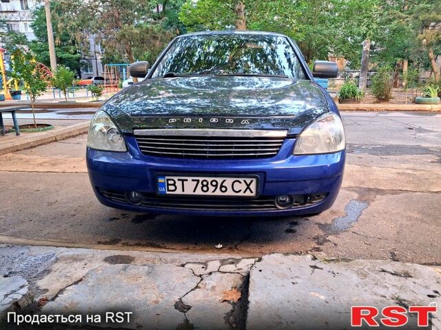 Синий ВАЗ Priora, объемом двигателя 1.6 л и пробегом 117 тыс. км за 4000 $, фото 1 на Automoto.ua