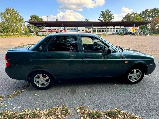 Зеленый ВАЗ Priora, объемом двигателя 1.6 л и пробегом 86 тыс. км за 1950 $, фото 1 на Automoto.ua