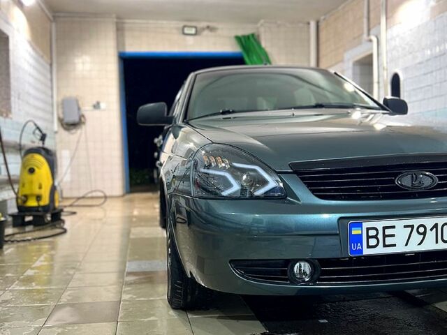 Зеленый ВАЗ Priora, объемом двигателя 1.6 л и пробегом 104 тыс. км за 4400 $, фото 1 на Automoto.ua