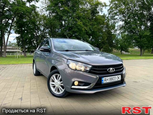 Серый ВАЗ Веста, объемом двигателя 1.6 л и пробегом 108 тыс. км за 6650 $, фото 1 на Automoto.ua