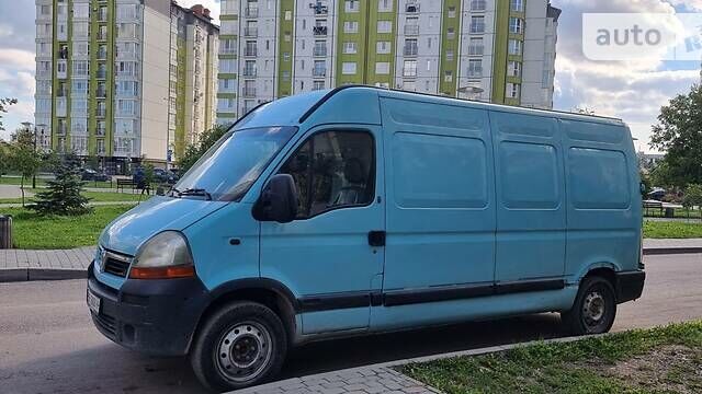 Синий Воксхолл Мовано, объемом двигателя 2.5 л и пробегом 1000 тыс. км за 3800 $, фото 1 на Automoto.ua