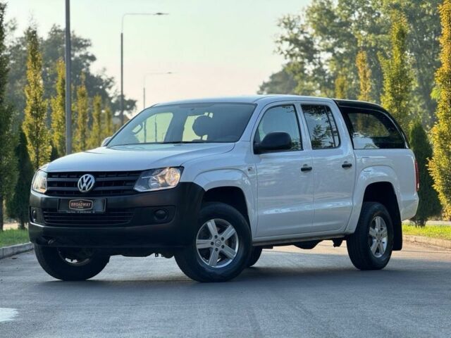 Білий Фольксваген Амарок, об'ємом двигуна 2 л та пробігом 106 тис. км за 16300 $, фото 1 на Automoto.ua