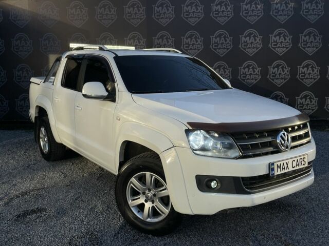 Білий Фольксваген Амарок, об'ємом двигуна 2 л та пробігом 250 тис. км за 15300 $, фото 1 на Automoto.ua