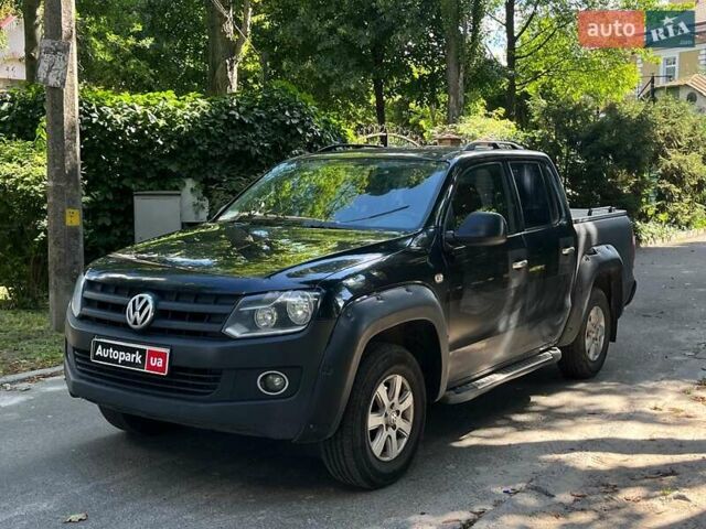 Черный Фольксваген Амарок, объемом двигателя 2 л и пробегом 217 тыс. км за 14690 $, фото 1 на Automoto.ua