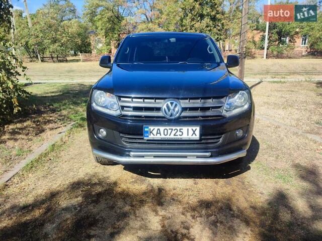 Черный Фольксваген Амарок, объемом двигателя 1.97 л и пробегом 267 тыс. км за 15200 $, фото 1 на Automoto.ua