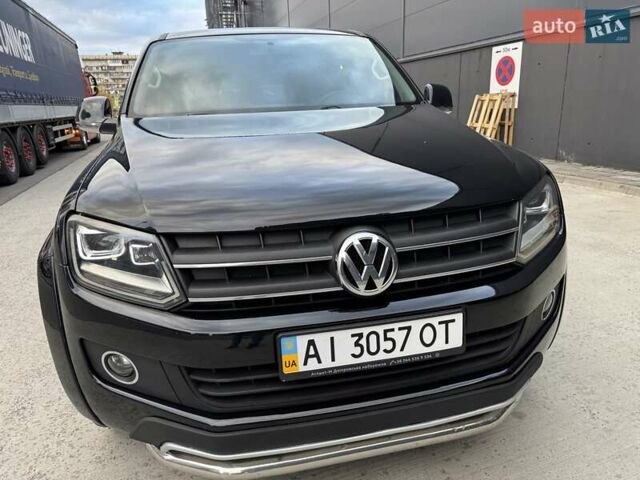Чорний Фольксваген Амарок, об'ємом двигуна 2 л та пробігом 255 тис. км за 14750 $, фото 1 на Automoto.ua