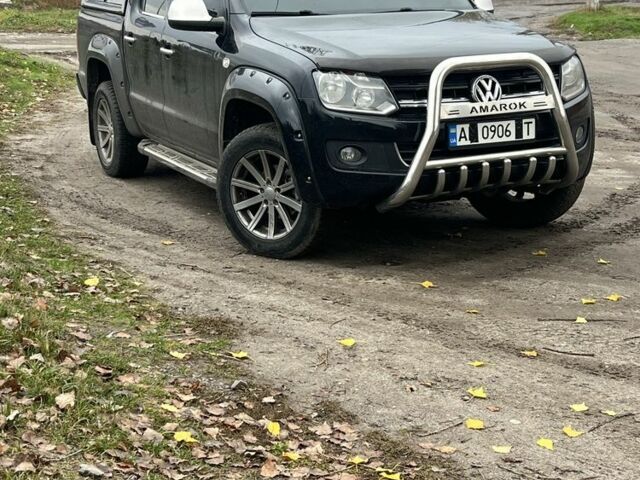 Чорний Фольксваген Амарок, об'ємом двигуна 2 л та пробігом 299 тис. км за 19300 $, фото 1 на Automoto.ua