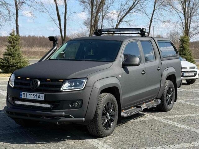Черный Фольксваген Амарок, объемом двигателя 2 л и пробегом 420 тыс. км за 18000 $, фото 1 на Automoto.ua