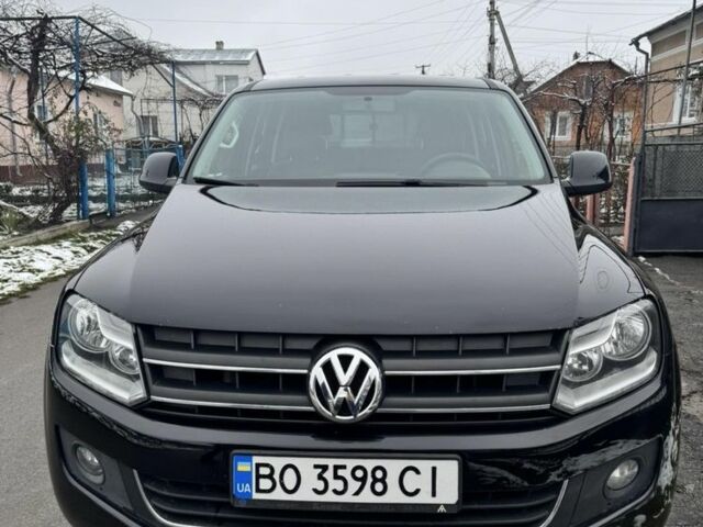 Черный Фольксваген Амарок, объемом двигателя 2 л и пробегом 262 тыс. км за 20999 $, фото 1 на Automoto.ua