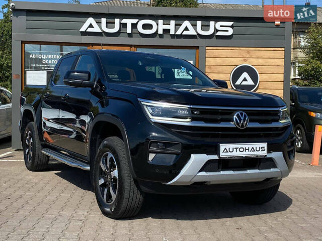 Черный Фольксваген Амарок, объемом двигателя 3 л и пробегом 42 тыс. км за 65000 $, фото 1 на Automoto.ua
