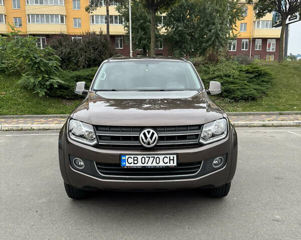 Коричневый Фольксваген Амарок, объемом двигателя 1.97 л и пробегом 169 тыс. км за 16700 $, фото 1 на Automoto.ua