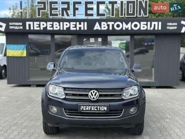 Синий Фольксваген Амарок, объемом двигателя 1.97 л и пробегом 362 тыс. км за 18500 $, фото 1 на Automoto.ua
