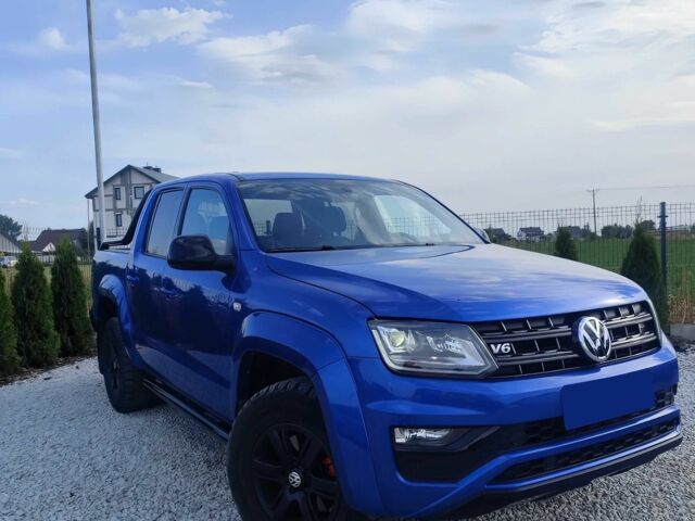Синий Фольксваген Амарок, объемом двигателя 3 л и пробегом 51 тыс. км за 16000 $, фото 1 на Automoto.ua