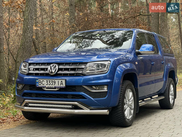 Синий Фольксваген Амарок, объемом двигателя 2.97 л и пробегом 118 тыс. км за 43700 $, фото 1 на Automoto.ua