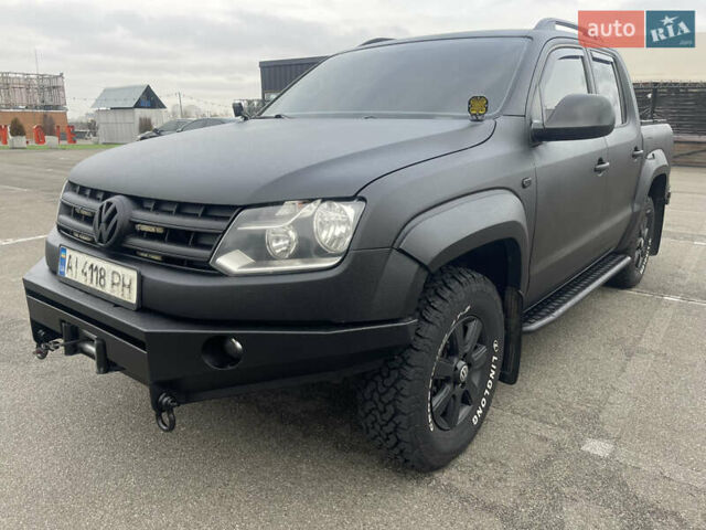 Зеленый Фольксваген Амарок, объемом двигателя 1.97 л и пробегом 300 тыс. км за 14900 $, фото 1 на Automoto.ua