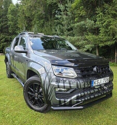 Зеленый Фольксваген Амарок, объемом двигателя 2 л и пробегом 234 тыс. км за 4799 $, фото 1 на Automoto.ua