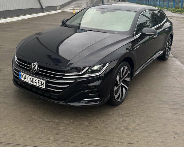 Черный Фольксваген Arteon, объемом двигателя 1.97 л и пробегом 44 тыс. км за 45000 $, фото 1 на Automoto.ua