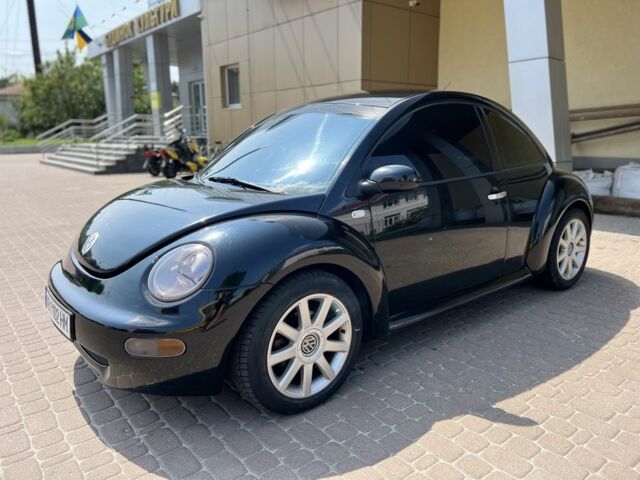 Черный Фольксваген Битл, объемом двигателя 2 л и пробегом 117 тыс. км за 4700 $, фото 1 на Automoto.ua