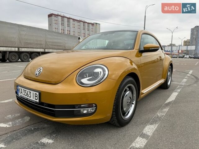 Желтый Фольксваген Битл, объемом двигателя 1.39 л и пробегом 116 тыс. км за 14000 $, фото 1 на Automoto.ua